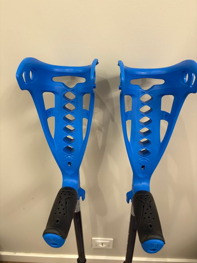 Muletas Access Comfort Azul