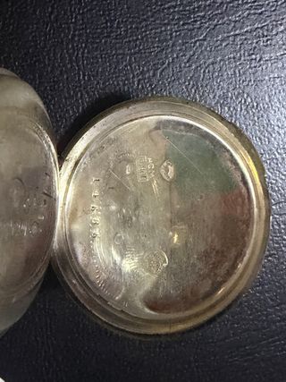 Reloj antiguo de plata