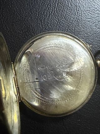 Reloj antiguo de plata