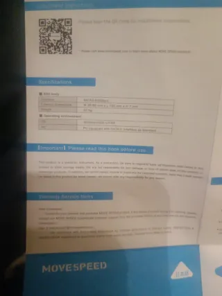 SSD MOVESPEED Unidad de Estado Sólido