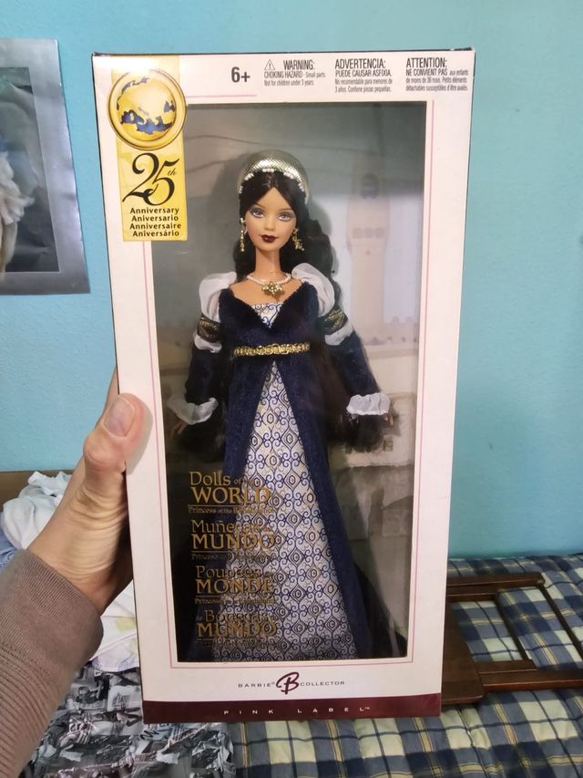 Barbie Coleccionista 25 Aniversario Princesa Renac