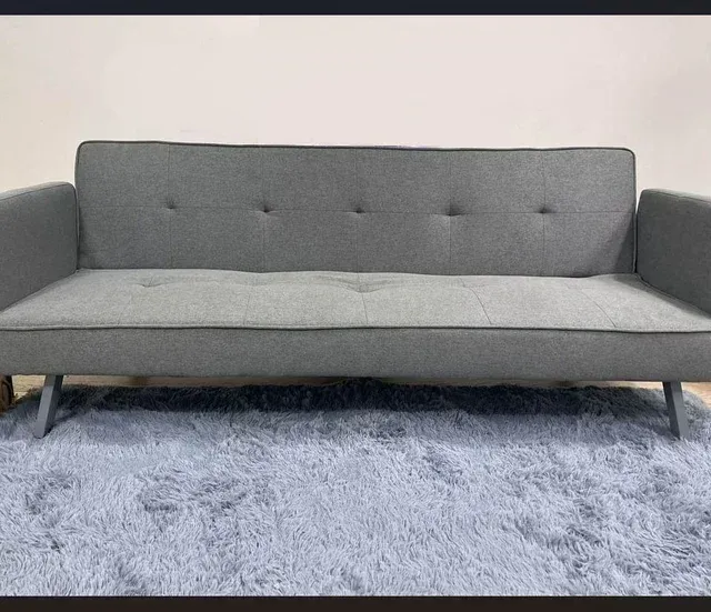 Sofá Cama Gris Económico