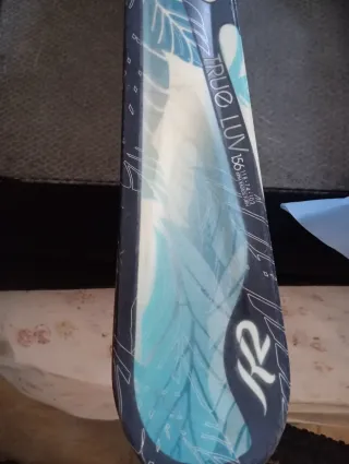 Botas de esquí Rossignol Xena y esquís de 1'55 m