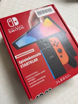 Scatola Nintendo Switch OLED