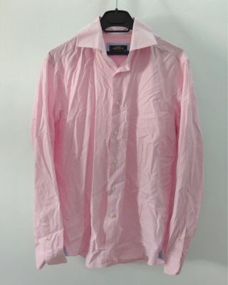 Camisa de traje Easy Wear rayas rosa