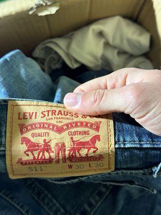 Box vestiti vintage firmato