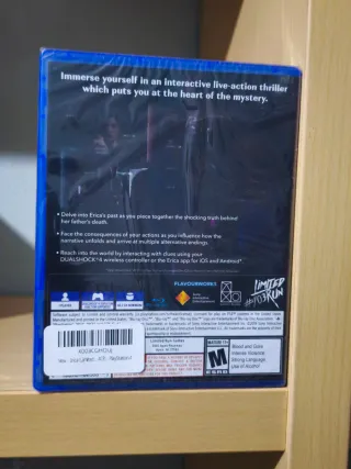 Erica PS4 precintado