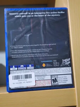 Erica PS4 precintado