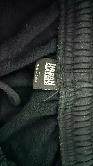 Pantaloni felpa neri