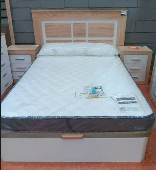 Cama Canapé 135cm + Colchón + Cabecero