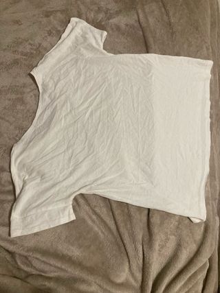 Camiseta Blanca Kiabi con Mensaje