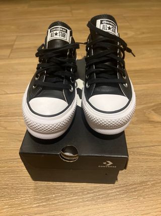 Converse Chuck Taylor Plataforma Piel