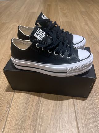 Converse Chuck Taylor Plataforma Piel