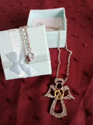 Colgante de Ángel con Cadena