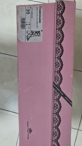 Stivali Fornarina pelle e camoscio n.39