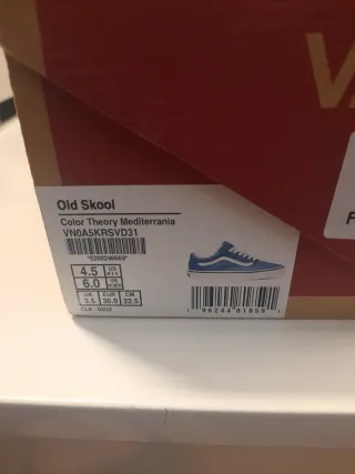 Zapatillas Vans Talla 36