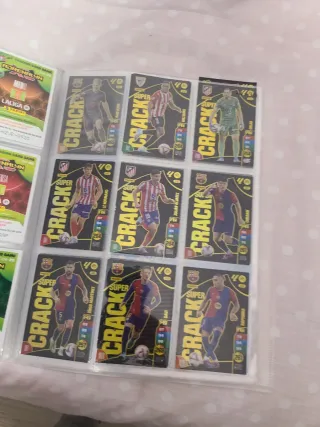 Lote 372 cromos Adrenalyn temporada 2024-2025.