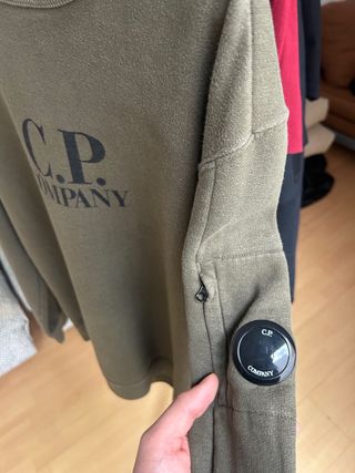 Sudadera C.P. Company Verde Militar