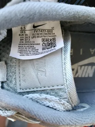 Nike Air Max 1 '86 OG Plata/Blanco