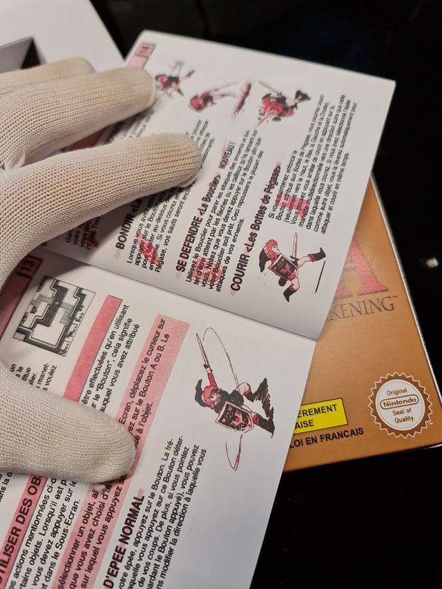 Manual The Legend of Zelda: Link's Awakening