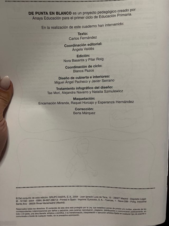 CONOCIMIENTO DEL MEDIO 1, actividades de refuerzo