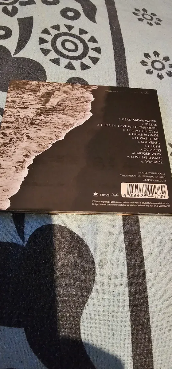 CD Avril Lavigne Head Above Water