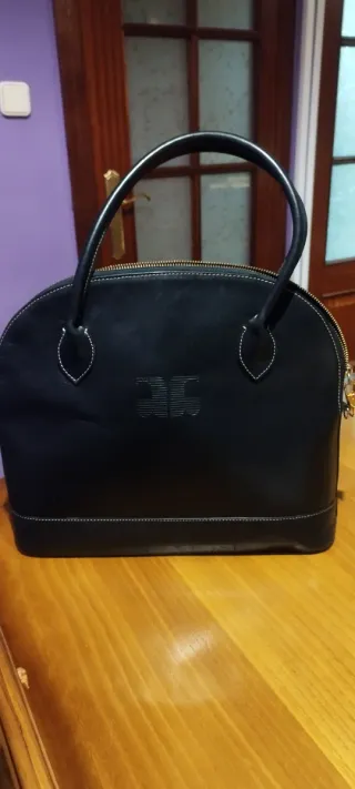 Bolso piel negro Acosta