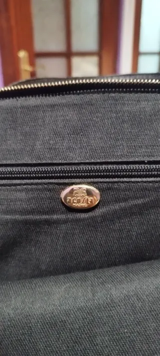Bolso piel negro Acosta