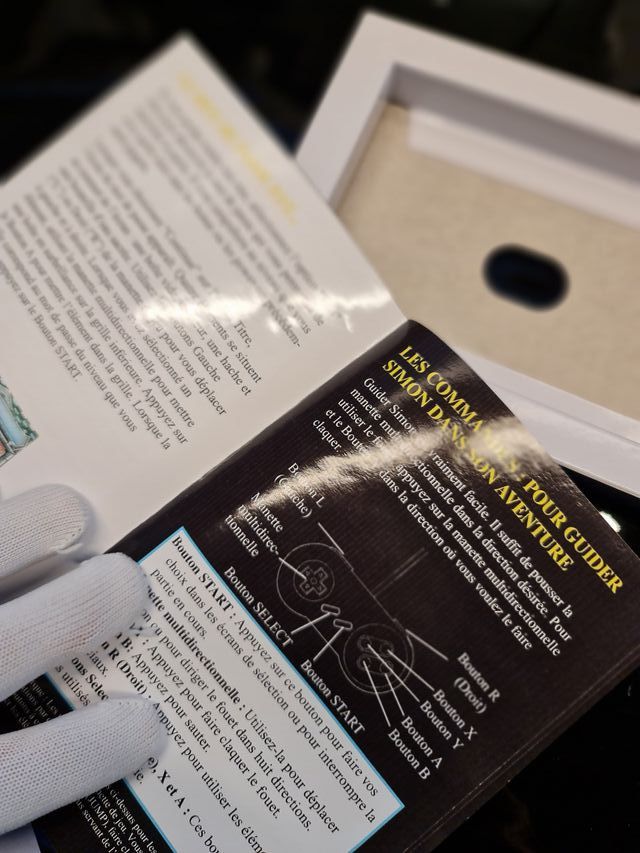 Manual de Substituição Super Castlevania IV SNES