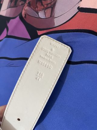 Cintura Louis Vuitton Damier Azur