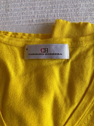 Jersey Carolina Herrera Amarillo