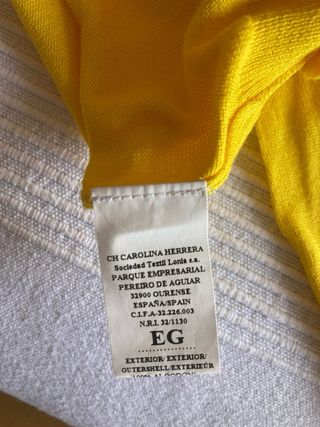 Jersey Carolina Herrera Amarillo