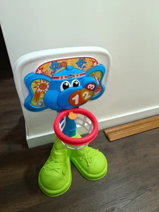 Canasta de baloncesto infantil elefante