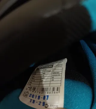 Patines línea adulto Oxelo MF500,negros y turquesa