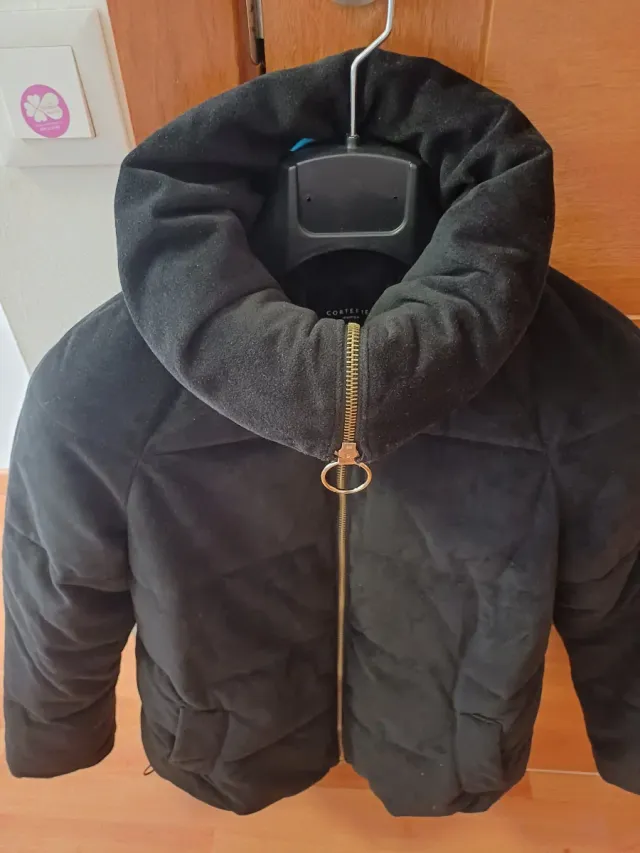 Chaqueta Cortefiel negra talla S