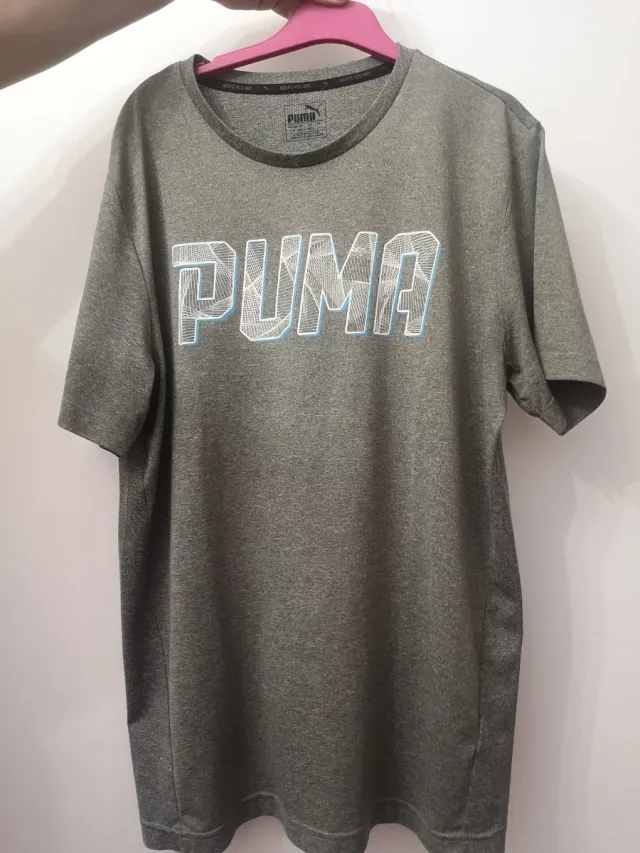 Camiseta Puma Gris Talla L