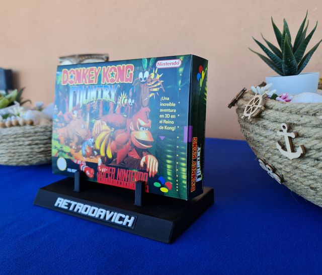 Caixa de Substituição Donkey Kong Country SNES