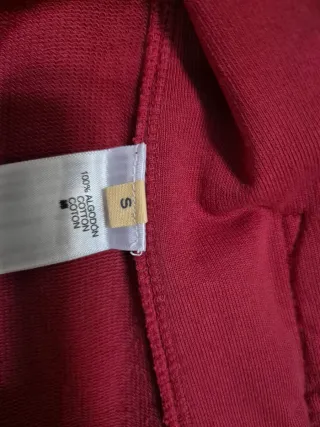 Americana mujer algodón rosa/rojo