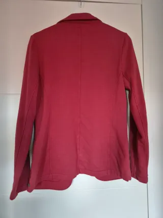 Americana mujer algodón rosa/rojo