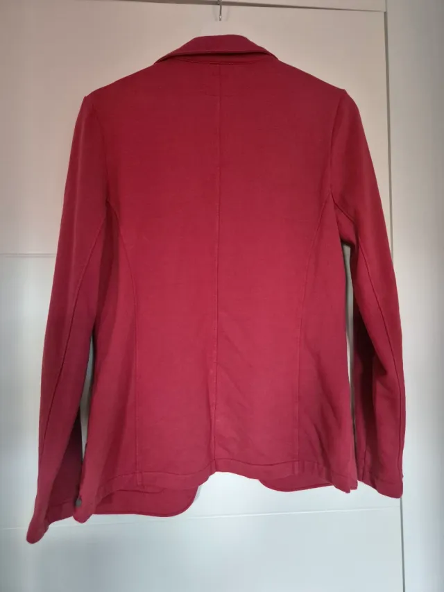 Americana mujer algodón rosa/rojo