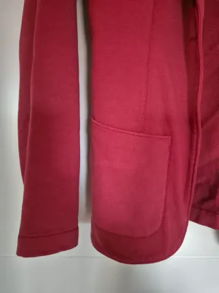 Americana mujer algodón rosa/rojo