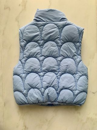 Chaleco acolchado Zara niña azul T.11-12