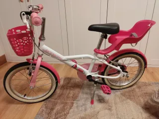 Bicicleta Infantil B-Twin Decathlon Rosa