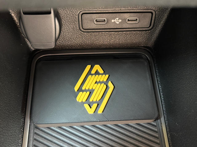 Separador para cargador inalámbrico Renault 5