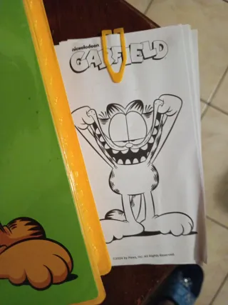 Astuccio Garfield con colori assortiti