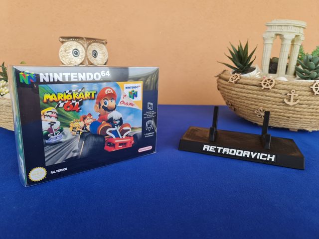 Caixa de Substituição Mario Kart 64 PAL N64