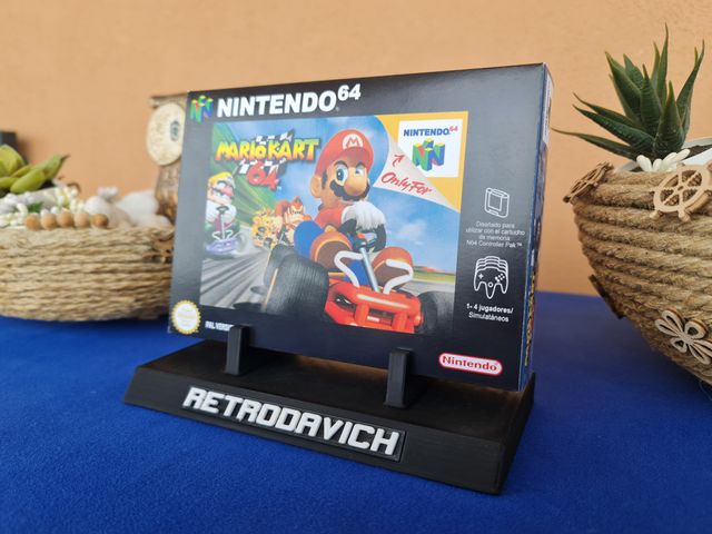 Caixa de Substituição Mario Kart 64 PAL N64