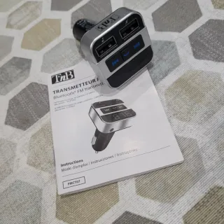 Transmisor fm bluetooth para auto