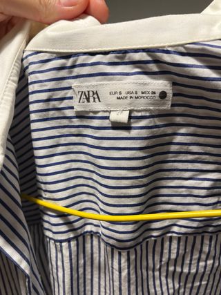 Blusa Zara Rayas Talla S