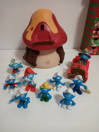 Lote de Figuras de Los Pitufos